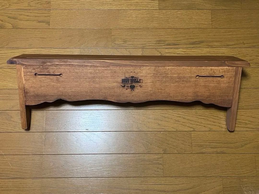 【未使用】アントステラ　木製シェルフ　飾り棚2個セット