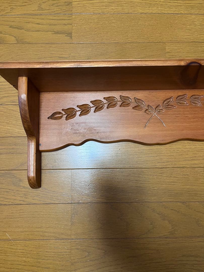 【未使用】アントステラ　木製シェルフ　飾り棚2個セット