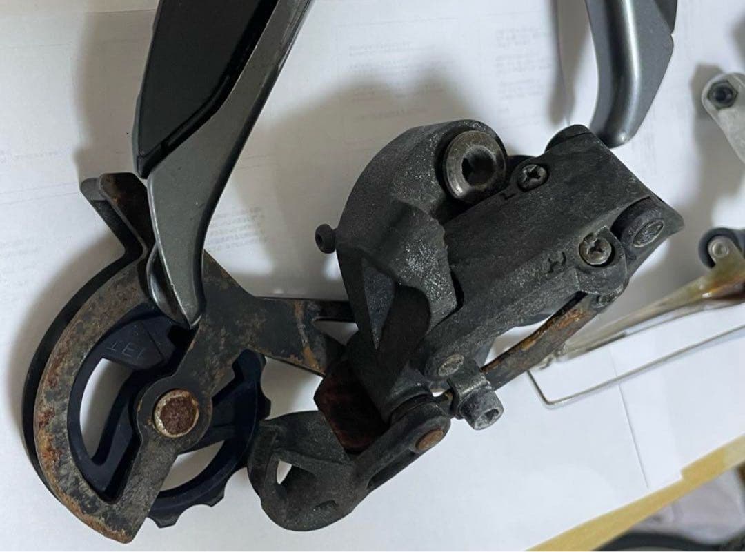 Shimano シフトレバー　ST-R2000 クラリス　ディレイラー セット