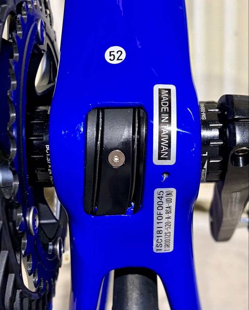 ③M12 GIOS AEROLITE ロードバイク 520mm アルミフレーム