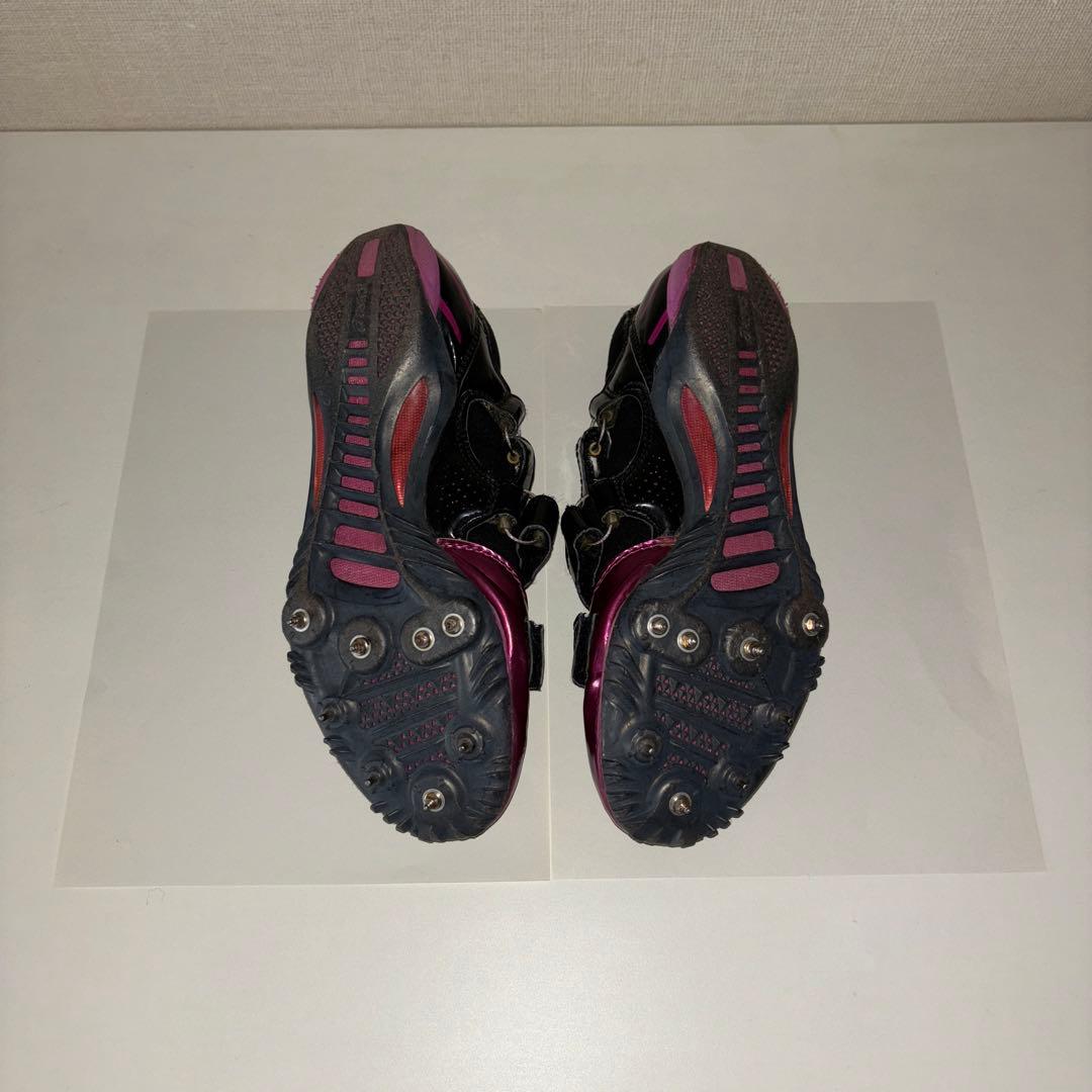 アシックス CYBERBLADE 陸上スパイク 24cm 短距離 タータン用