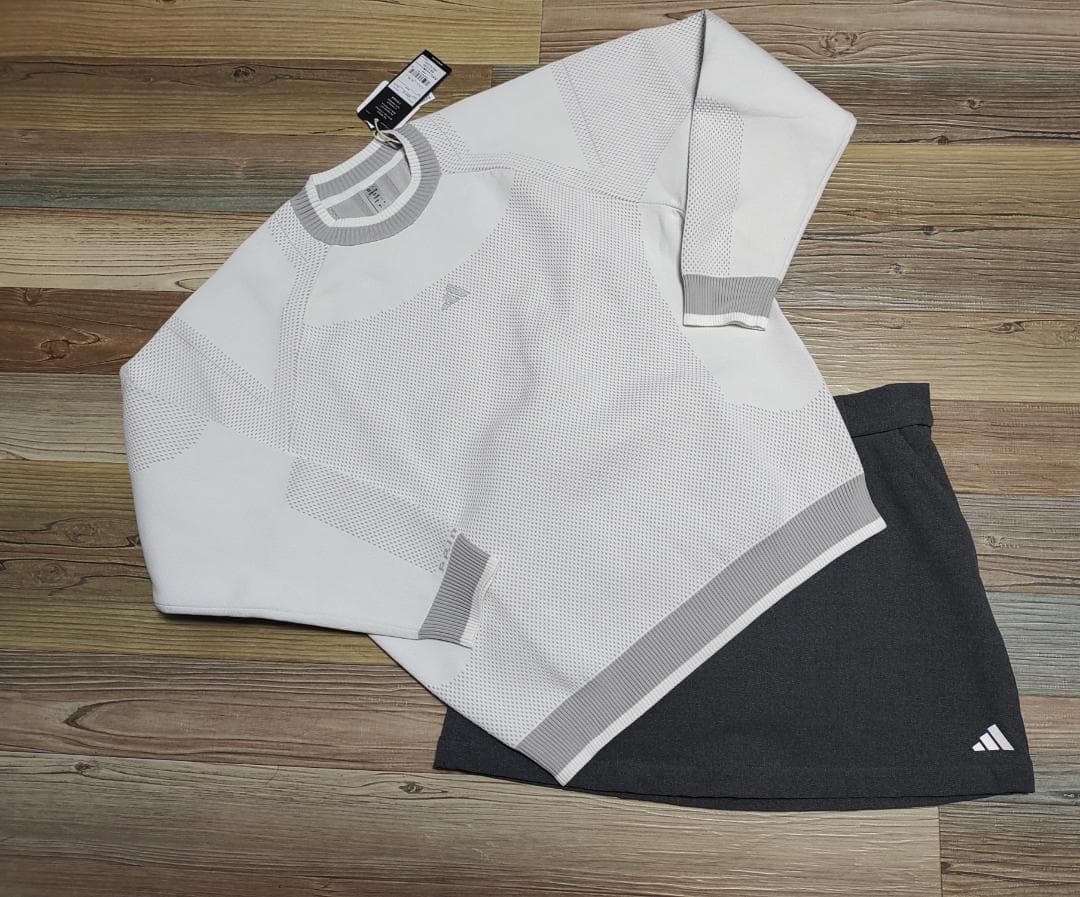 ⛳️アディダス♥️PRIMEKNIT& ボンディングスカートセット L