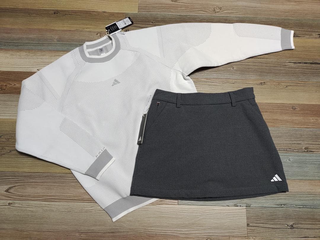 ⛳️アディダス♥️PRIMEKNIT& ボンディングスカートセット L