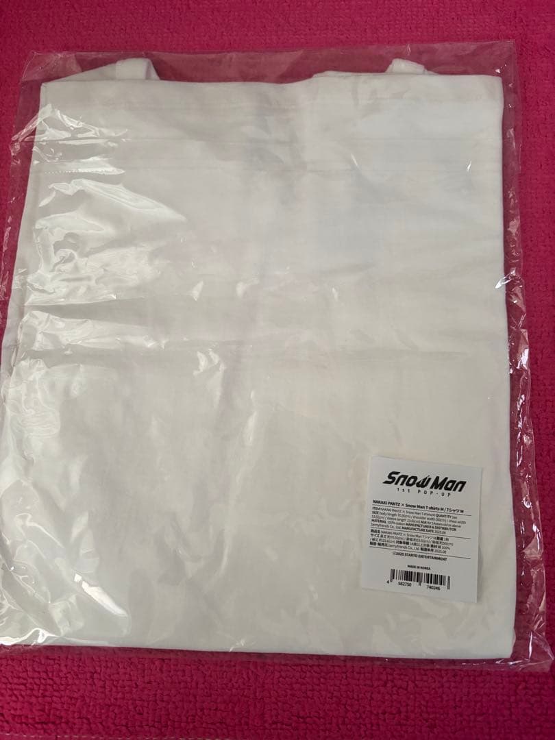  Man 1st POP-UP Tシャツ白　Mサイズ