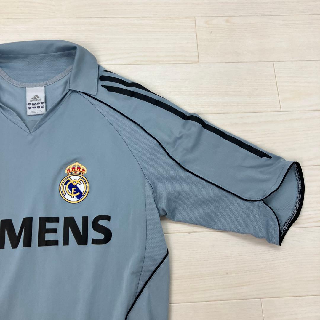 adidas レアルマドリード 2005-2006 ユニフォーム 水色 M