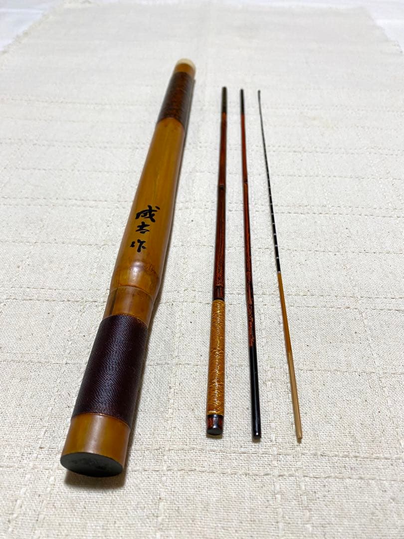 タナゴ竿　小鮒釣り　竹竿　和竿