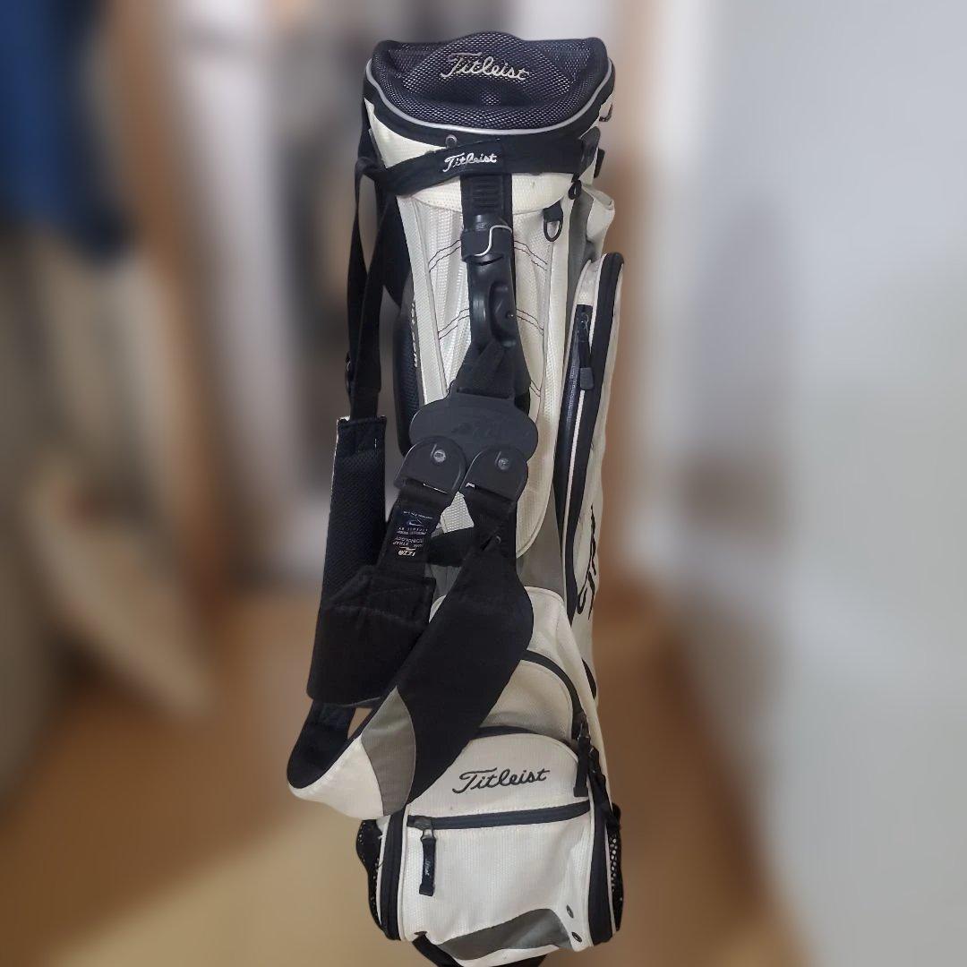 Titleist キャディバッグ ホワイト/グレー