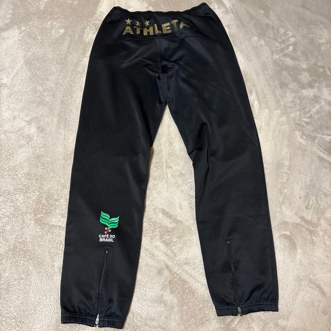 ATHLETA アスレタ　黒　ジャージ 上下セット　Mサイズ