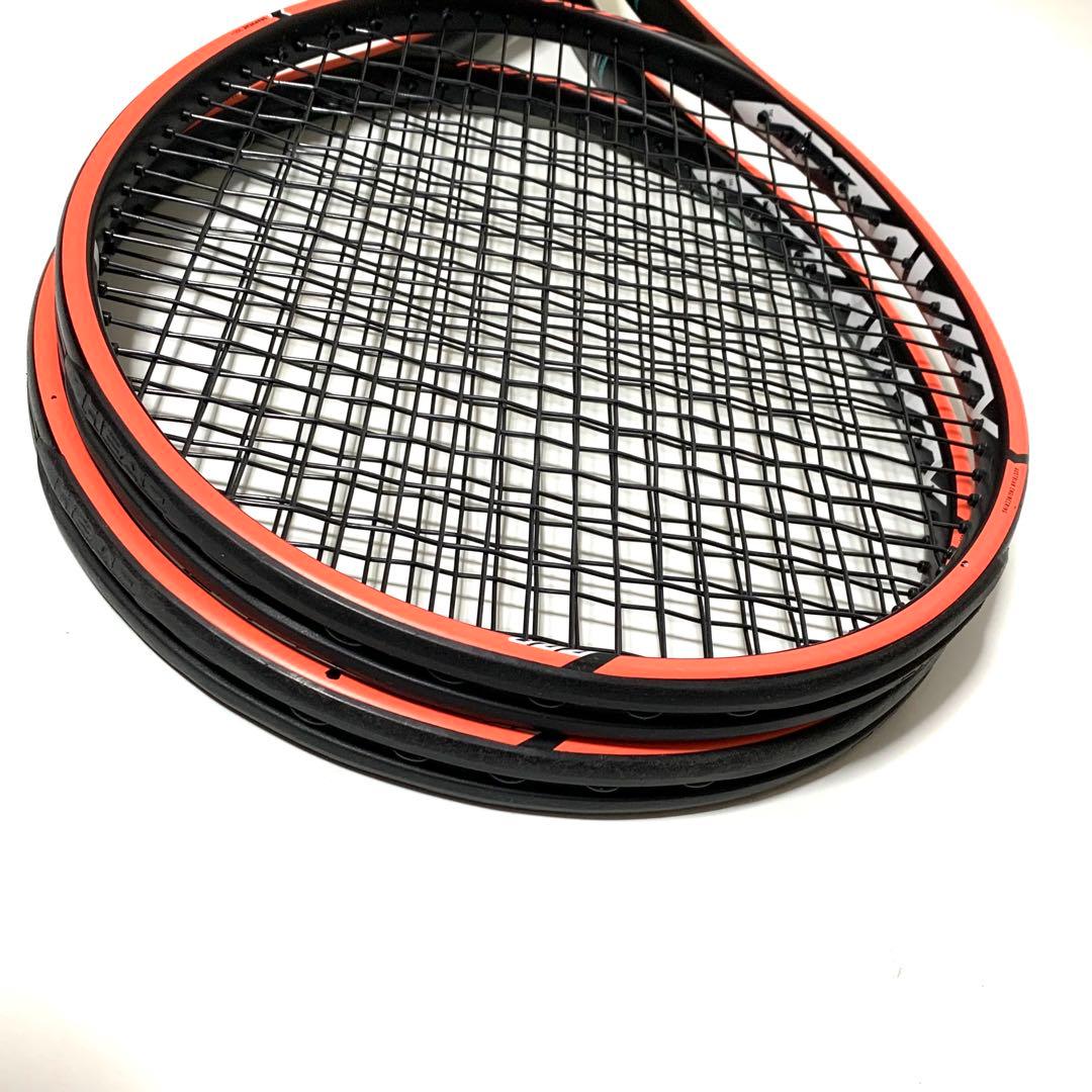 HEAD2本【グリップ新品】GRAVITY PRO GRAPHENE360