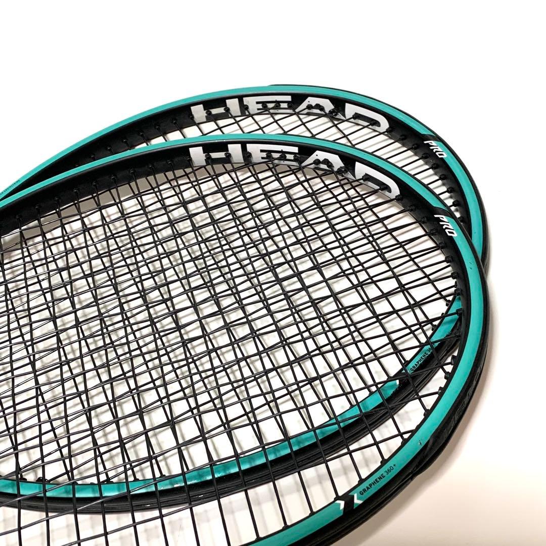 HEAD2本【グリップ新品】GRAVITY PRO GRAPHENE360