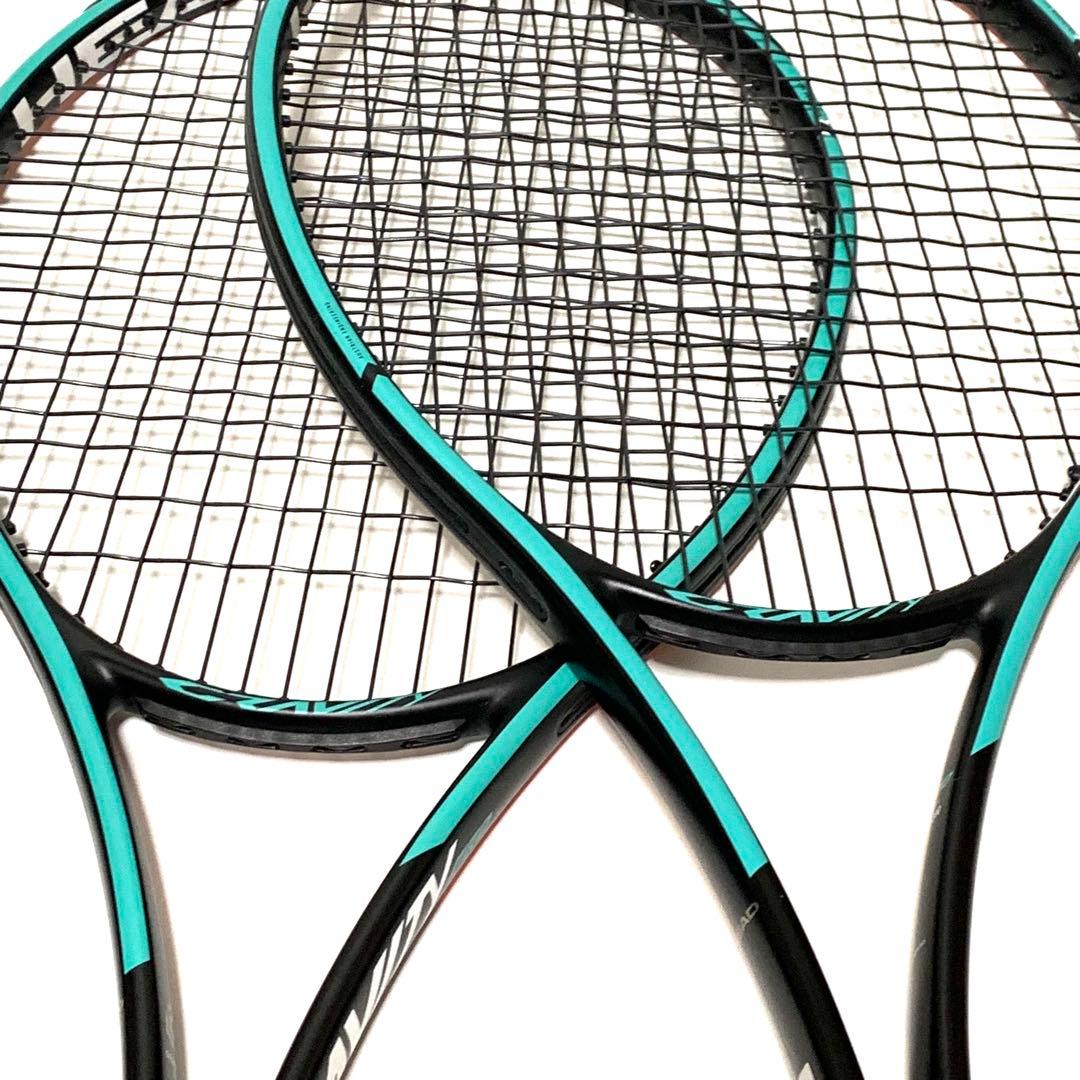 HEAD2本【グリップ新品】GRAVITY PRO GRAPHENE360