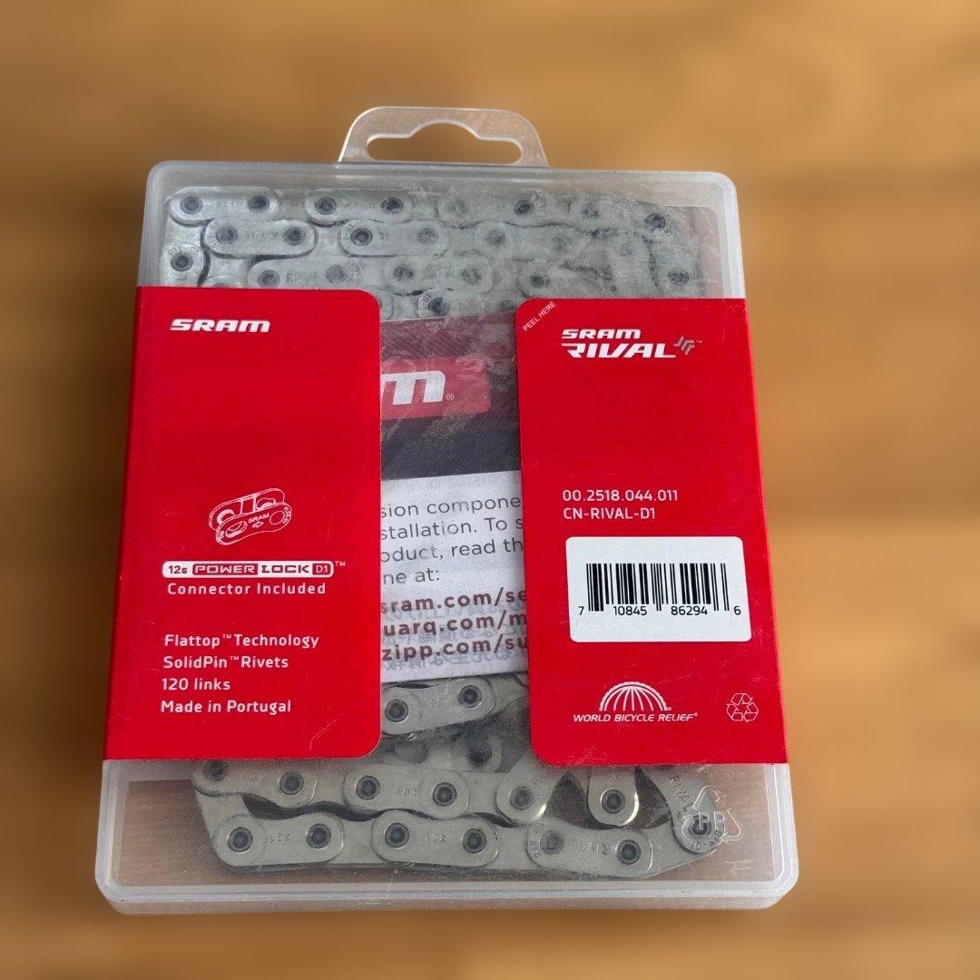 SRAM RIVAL eTap AXS 12s フラットトップチェーン2個セット
