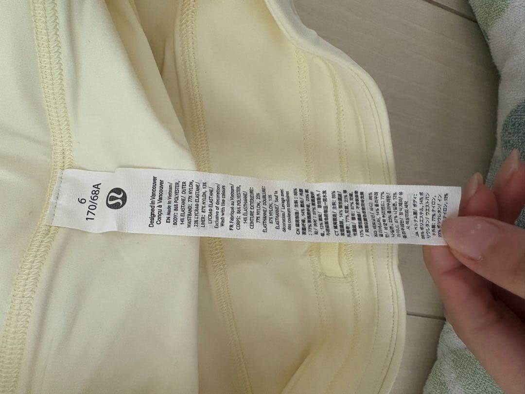 lululemon プリーツスカート サイズ6
