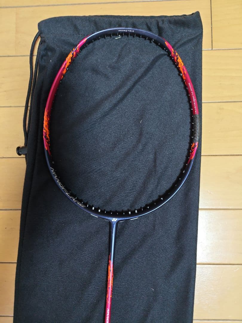 2本セット　YONEX ナノフレア700　修理ラケット　5U5