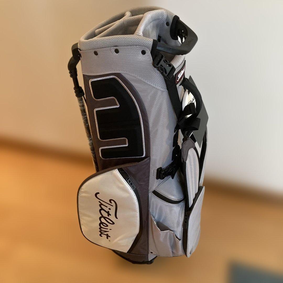 Titleist スタドラ ゴルフバッグ グレー/ホワイト