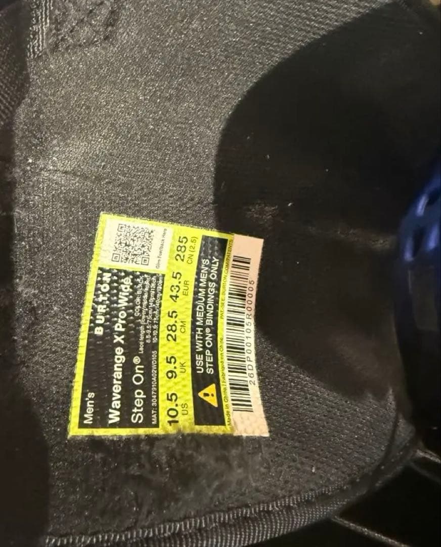 BURTON ウェイブレンジ X Pro Wide 28.5cm