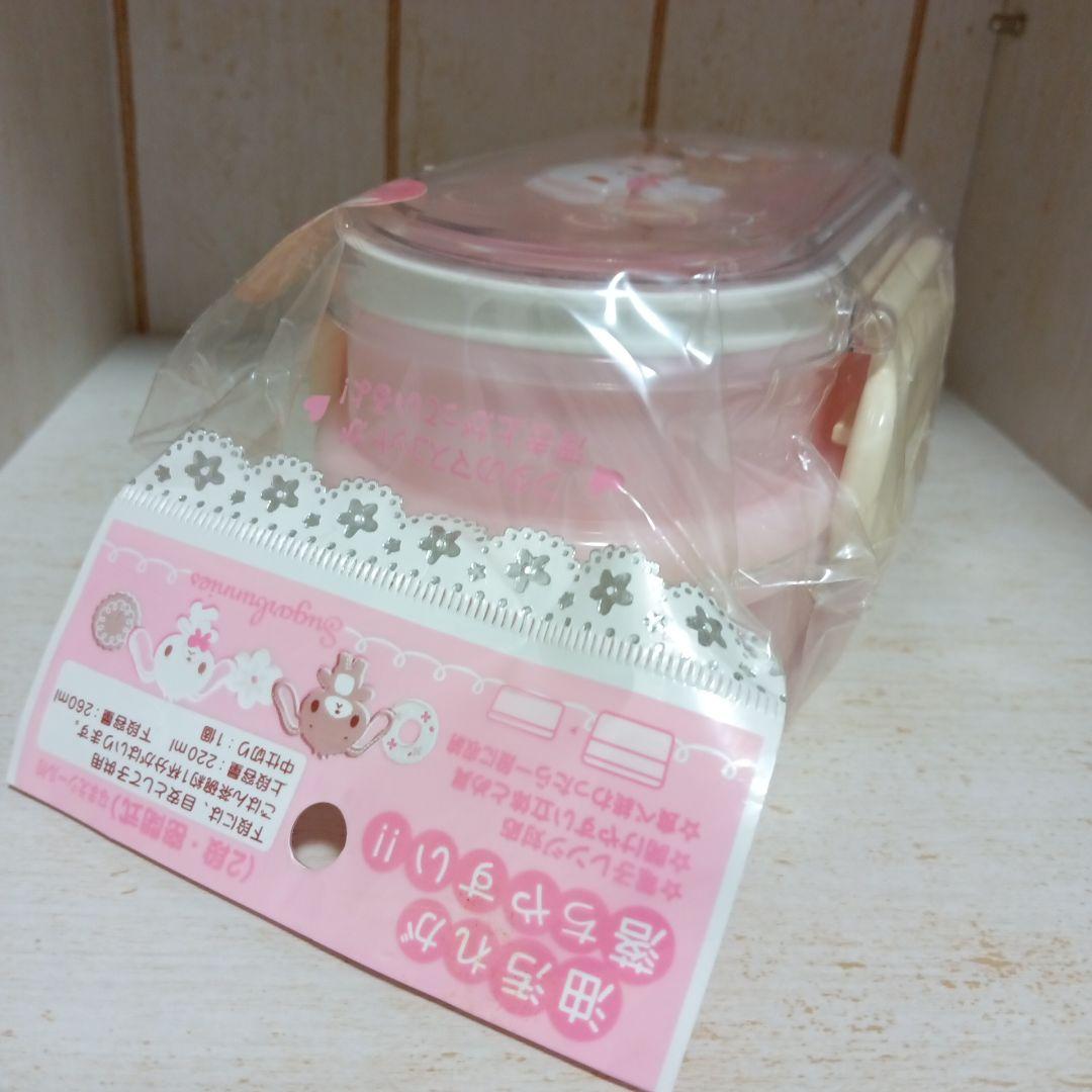 サンリオ　シュガーバニーズ　2段　弁当箱　ランチボックス　2006年