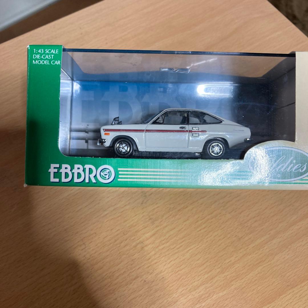 EBBRO Nissan Sunny Coupe 1200 GX ホワイト