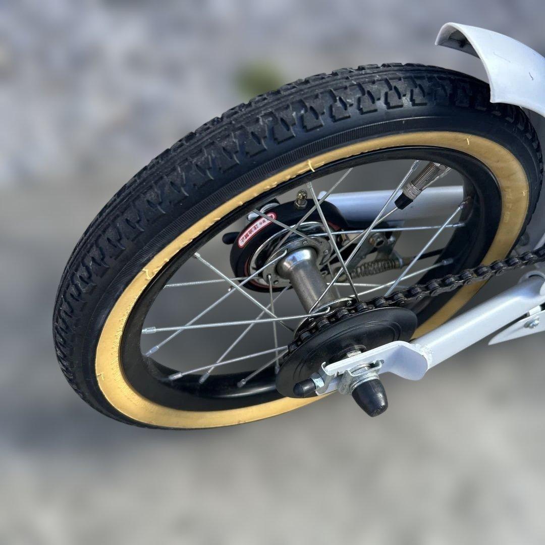 美品❗️ピープル いきなり自転車 14インチ　折りたたみ