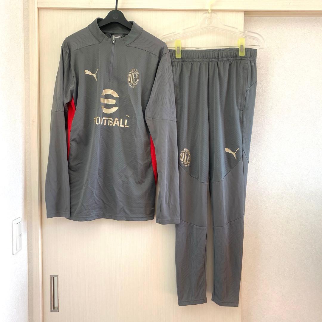 PUMA ACミラン トレーニング1/4ジップトップ　トレーニングパンツ