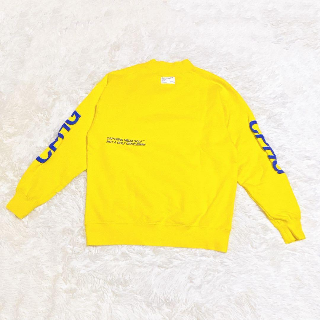 Cph/Golf CPHG キャプテンヘルム モックネックスウェットシャツ M