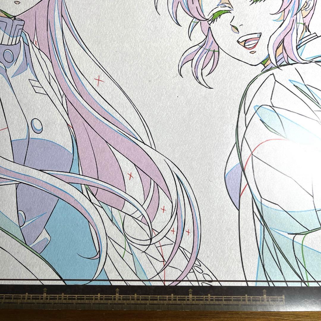 鬼滅の刃 お楽しみくじ Wチャンス 原画 ポスター 胡蝶しのぶ&カナエB