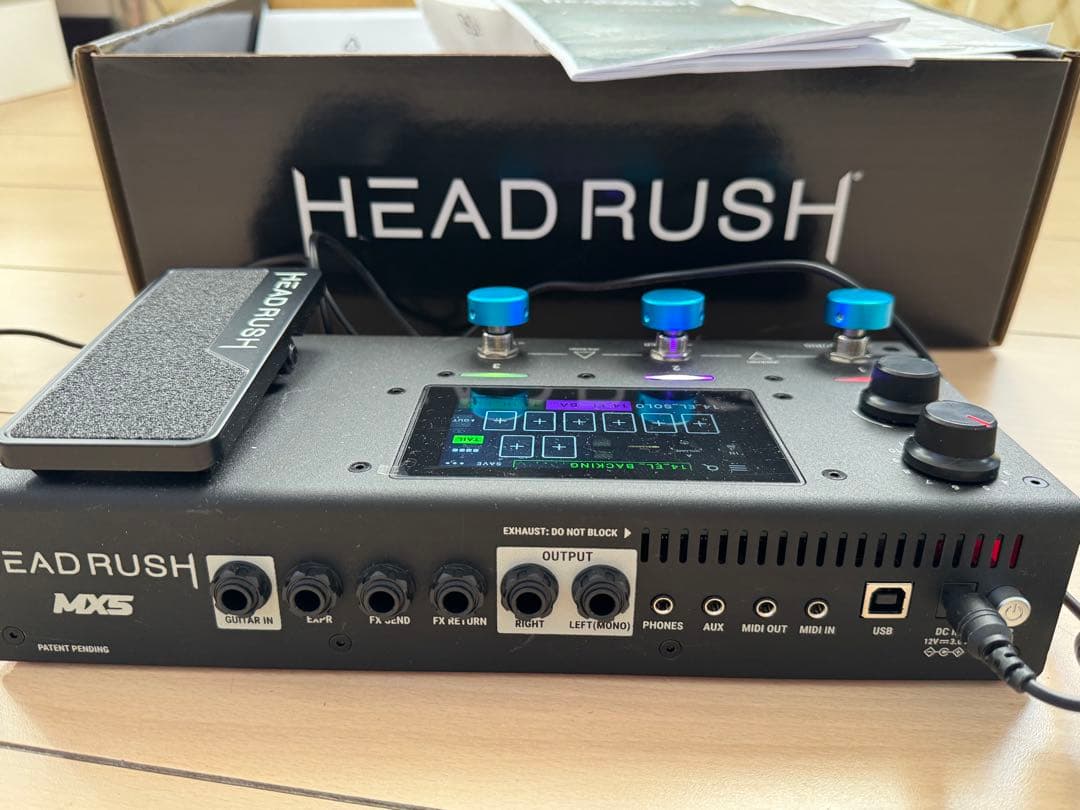 HEADRASH MX5 マルチエフェクター