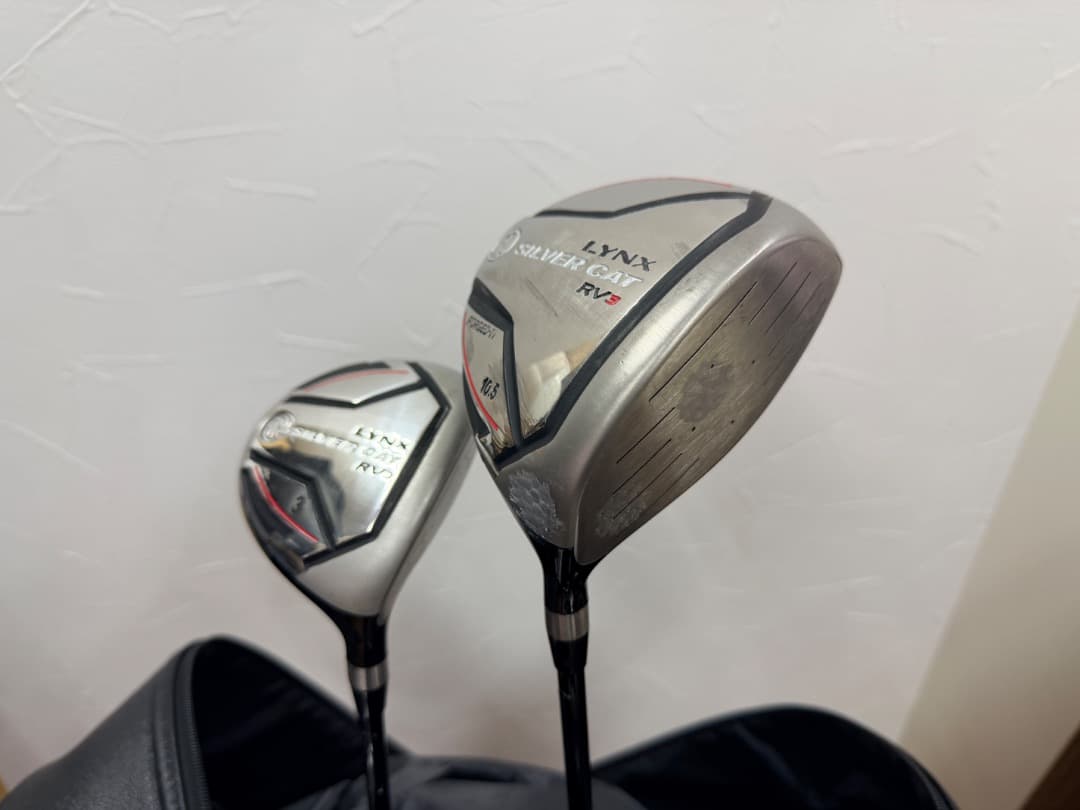 Lynx Silver Cat ゴルフバッグ セット おまけ付き
