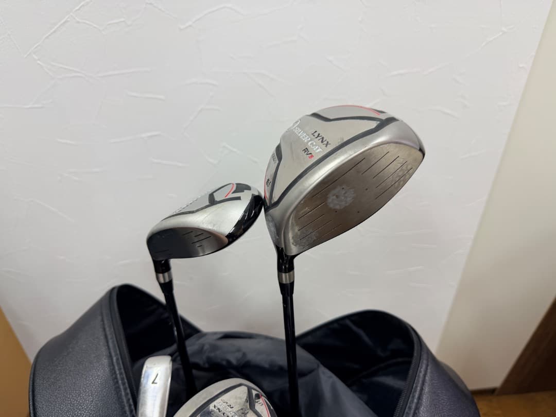 Lynx Silver Cat ゴルフバッグ セット おまけ付き