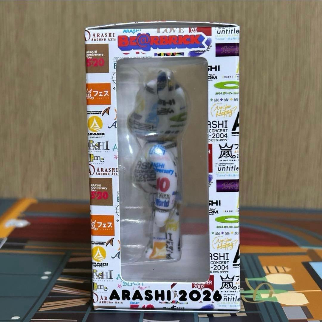 嵐 ベアブリック 2026 ARASHIライブロゴ 歴代ライブロゴマグネット