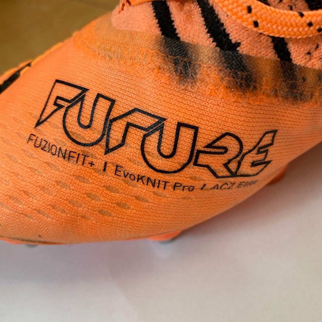 PUMA FUTURE サッカーシューズ オレンジ/ブラック27.5cm