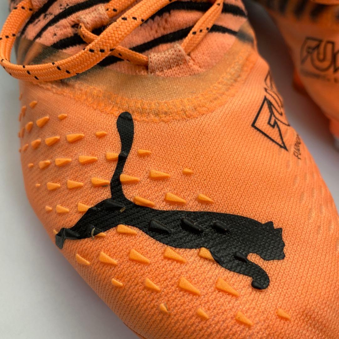 PUMA FUTURE サッカーシューズ オレンジ/ブラック27.5cm