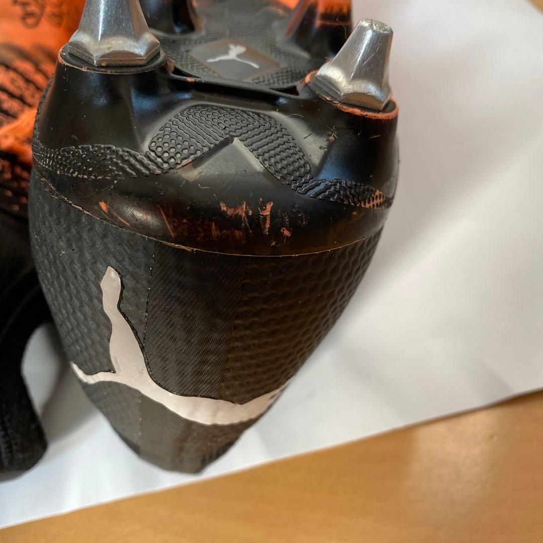 PUMA FUTURE サッカーシューズ オレンジ/ブラック27.5cm