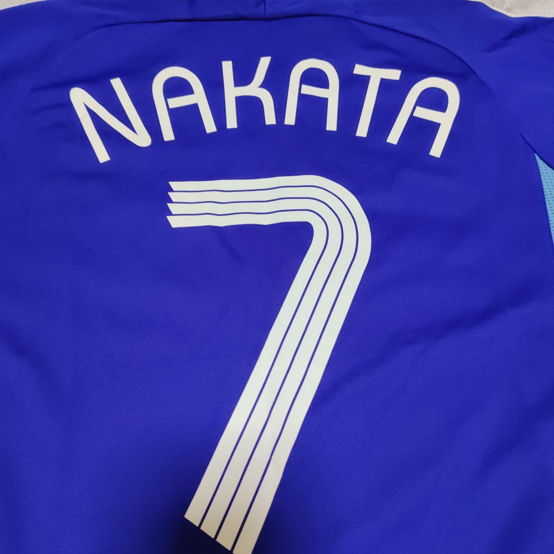 中田英寿・サッカー日本代表ユニホーム・正規品・タグ有り・ワールドカップドイツ大会