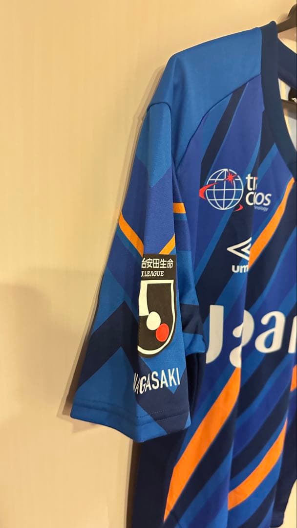【美品】V・ファーレン長崎 ユニフォーム　Lサイズ　サッカー 応援グッズ