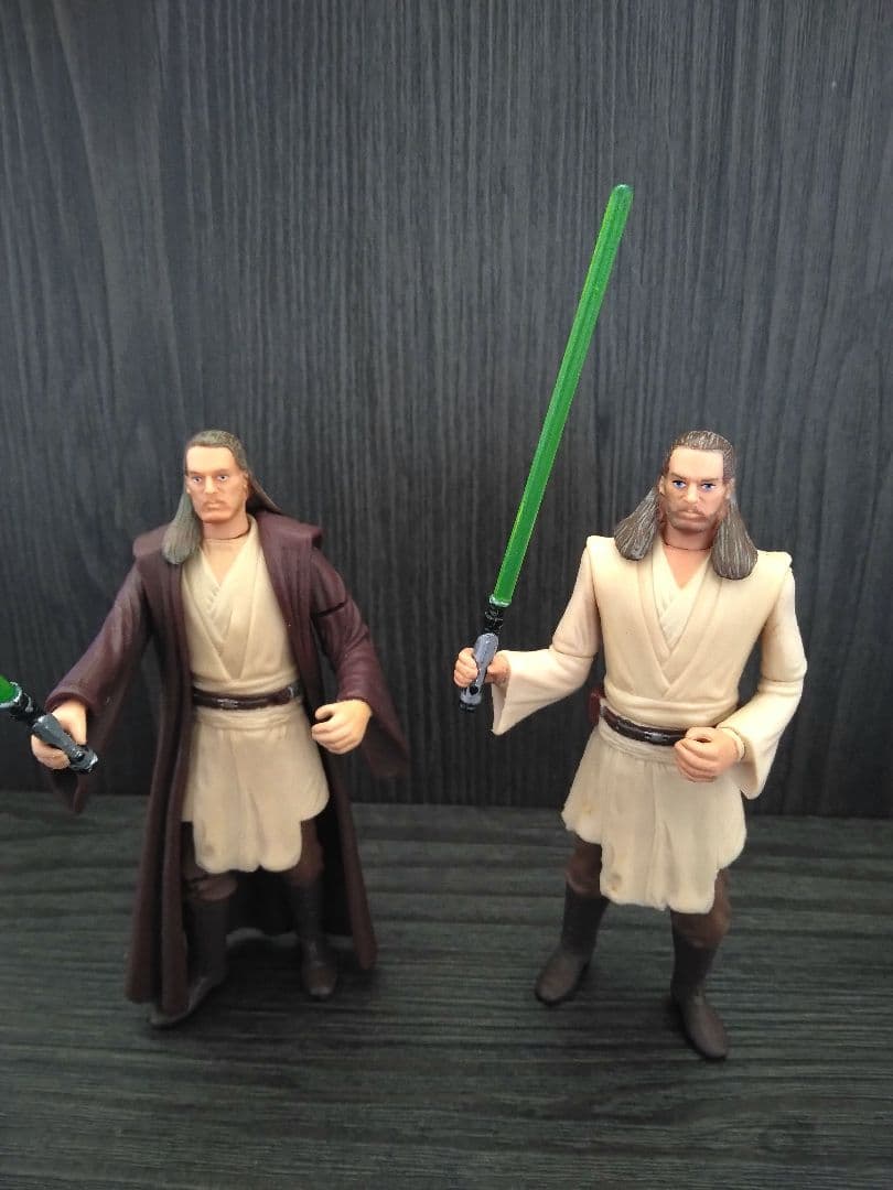 クワイ ガンジン ジェダイ スターウォーズ フィギュア 2体セット