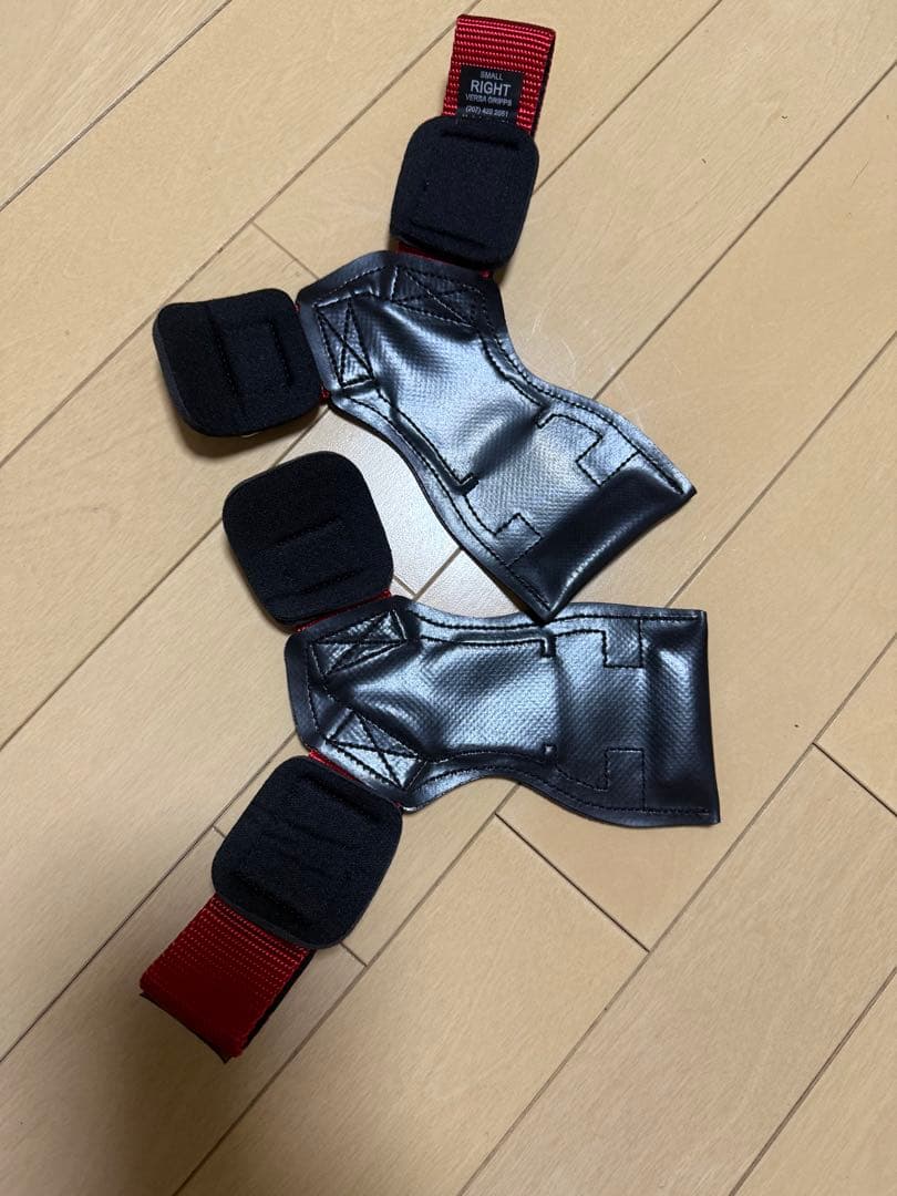 限定 ゴールドジム パワーグリップ プロ レッド S 試着のみ ほぼ新品