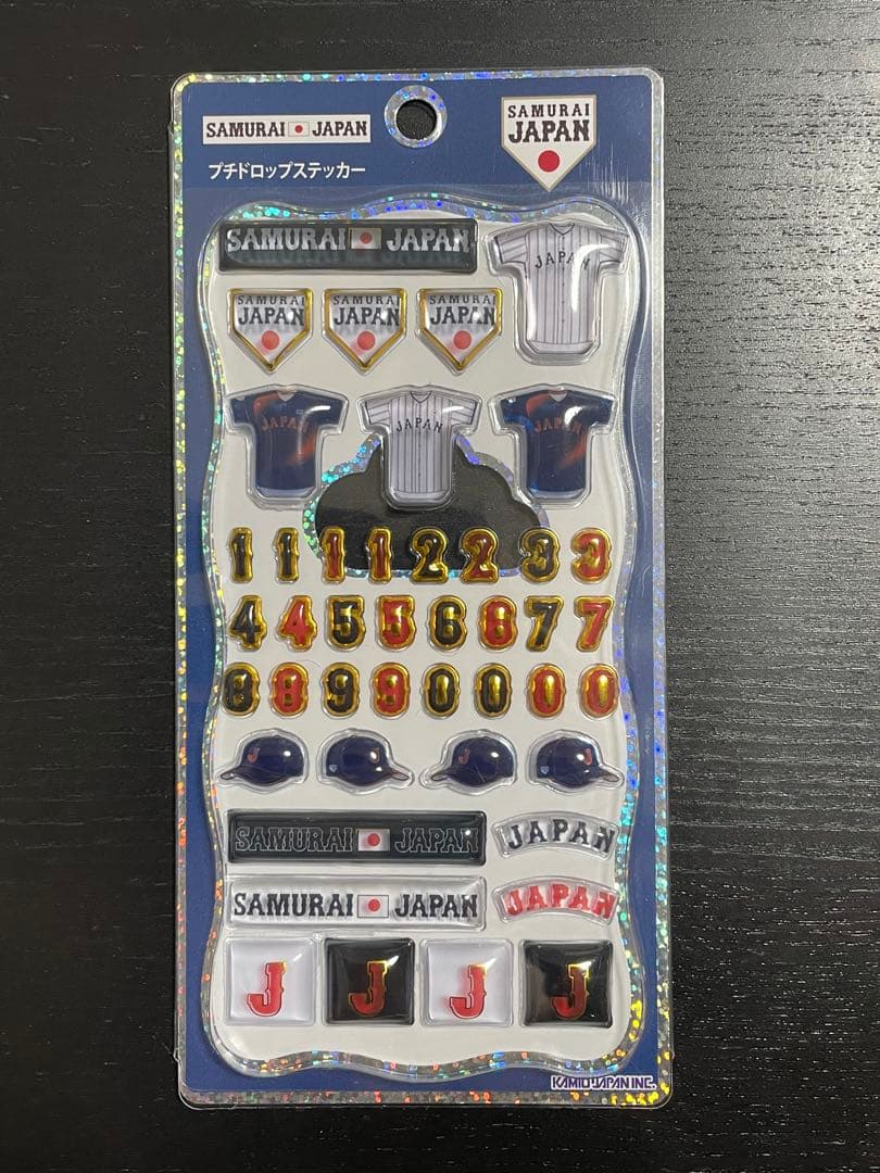 正規品　プチドロップステッカー　侍ジャパン　プチドロ　サムライジャパン　WBC