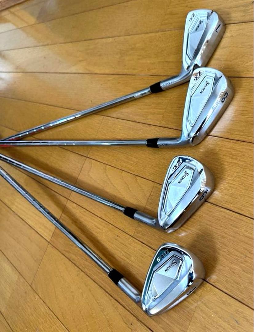 Srixon ZXi5 アイアン 4本セット　7.8.9.Ｐ