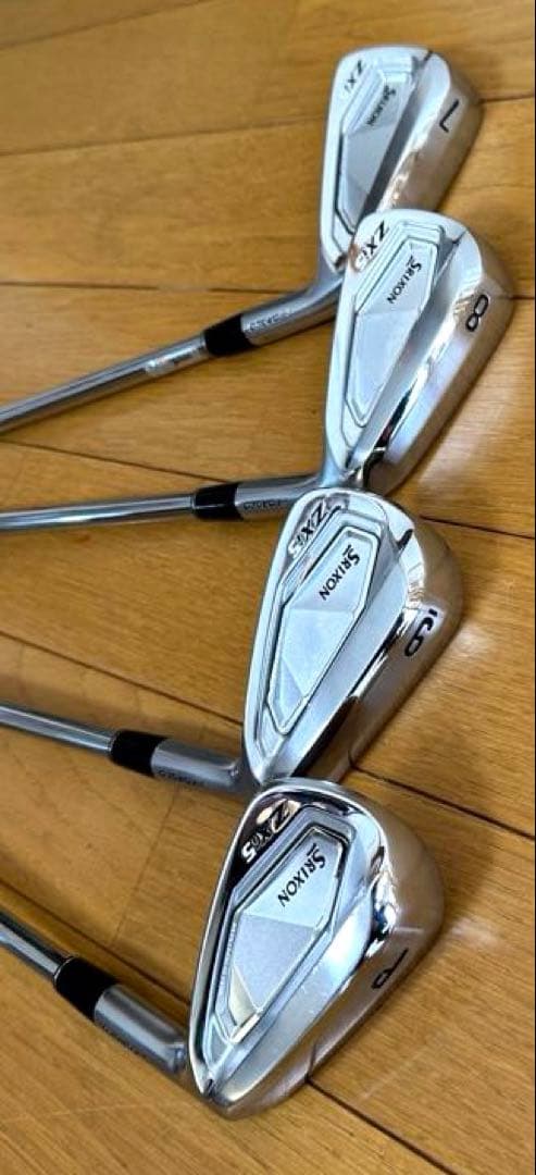 Srixon ZXi5 アイアン 4本セット　7.8.9.Ｐ