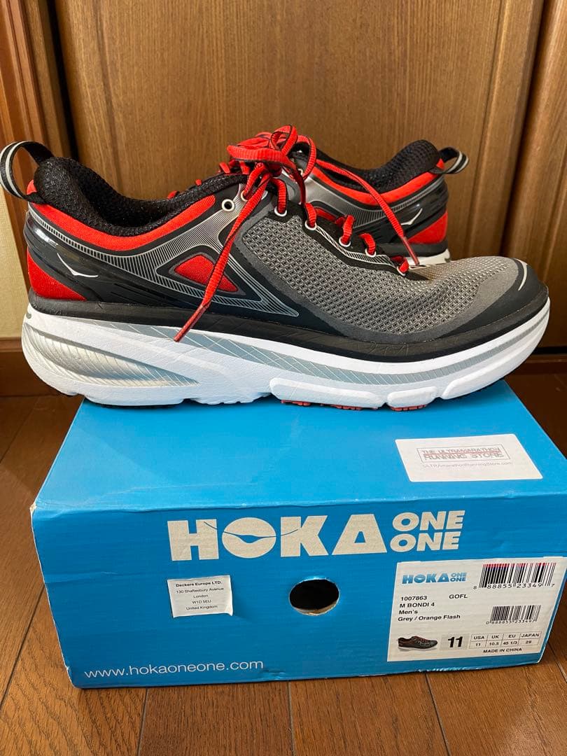 スパイク・シューズ HOKA ONE ONE BONDI4 11(29cm)