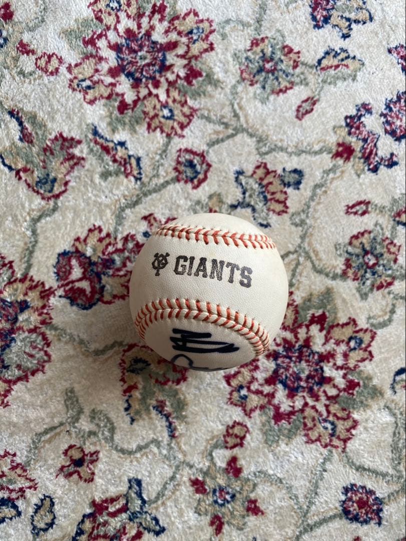当時物　王貞治　直筆　GIANTS サインボール 専用ボックス付き　後楽園