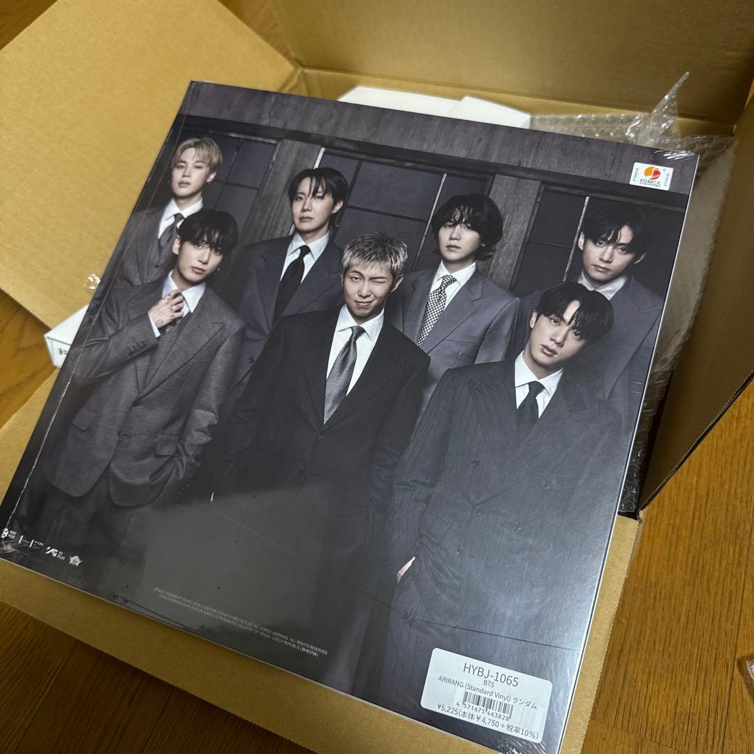 BTS ARIRANG Jin Pink Vinyl ジン LP アナログ