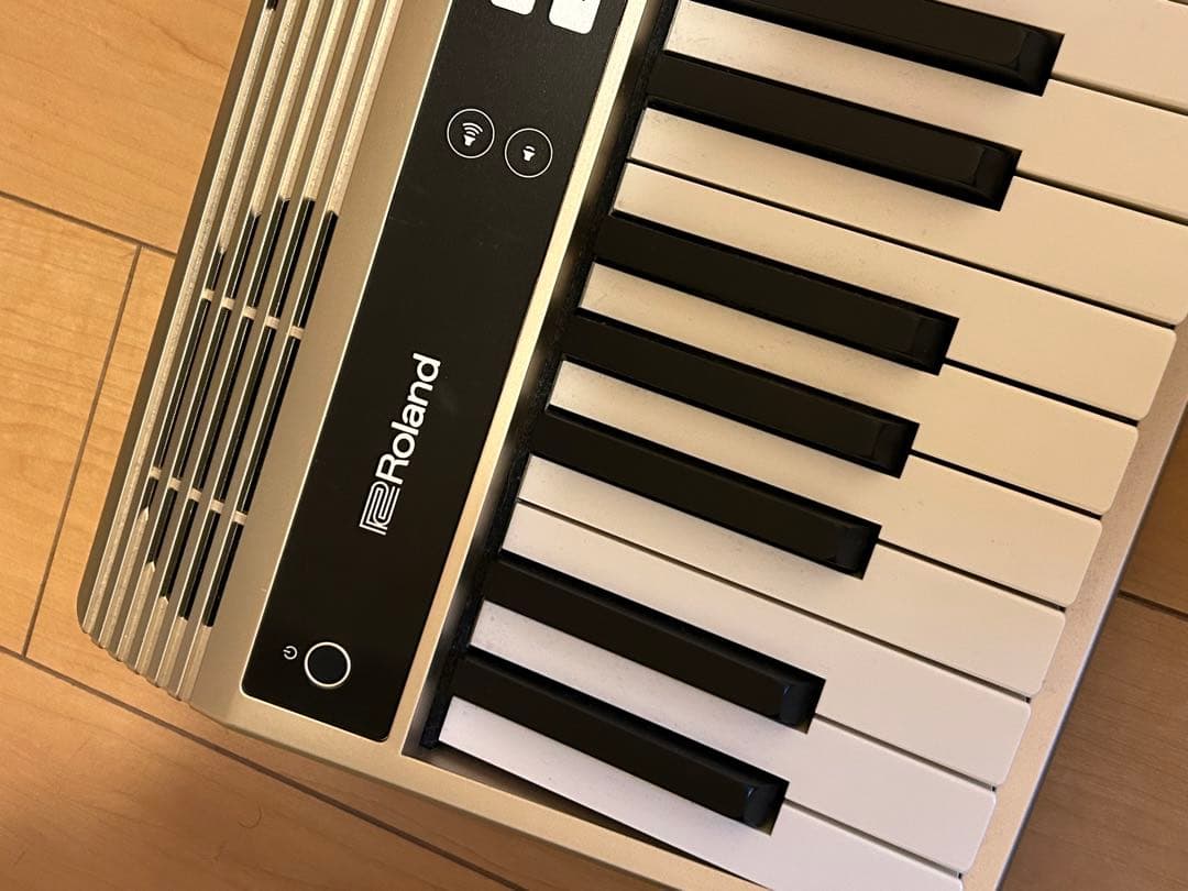 Roland JUSTY ジャスティ HK-100 美品 譜面台 アダプタ付き