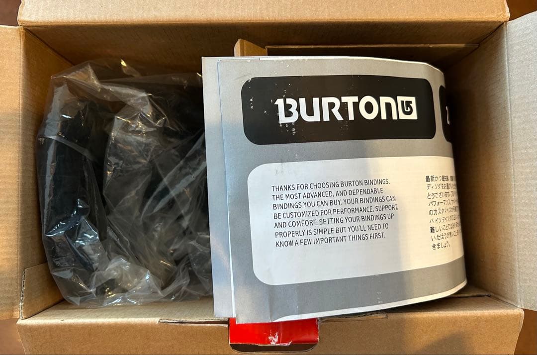 Burton C60 ビンディング M ブラック新品 未使用品　スノーボード