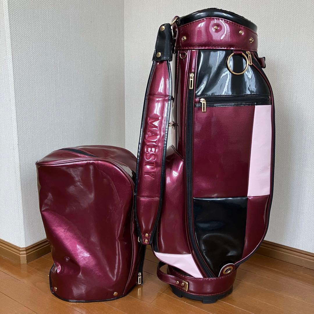AB-215 MAJESTYマルマン 高級キャディバッグ 中古 5分割 送料無料