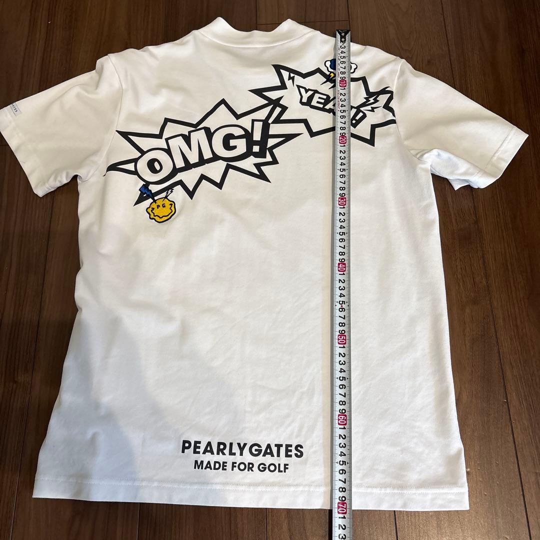 PEARLY GATES グラフィックポロシャツ