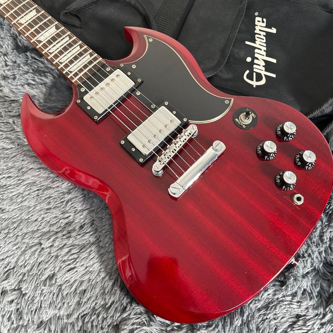 Epiphone G-400 SG エレキギター 弦楽器 専用ケース付属