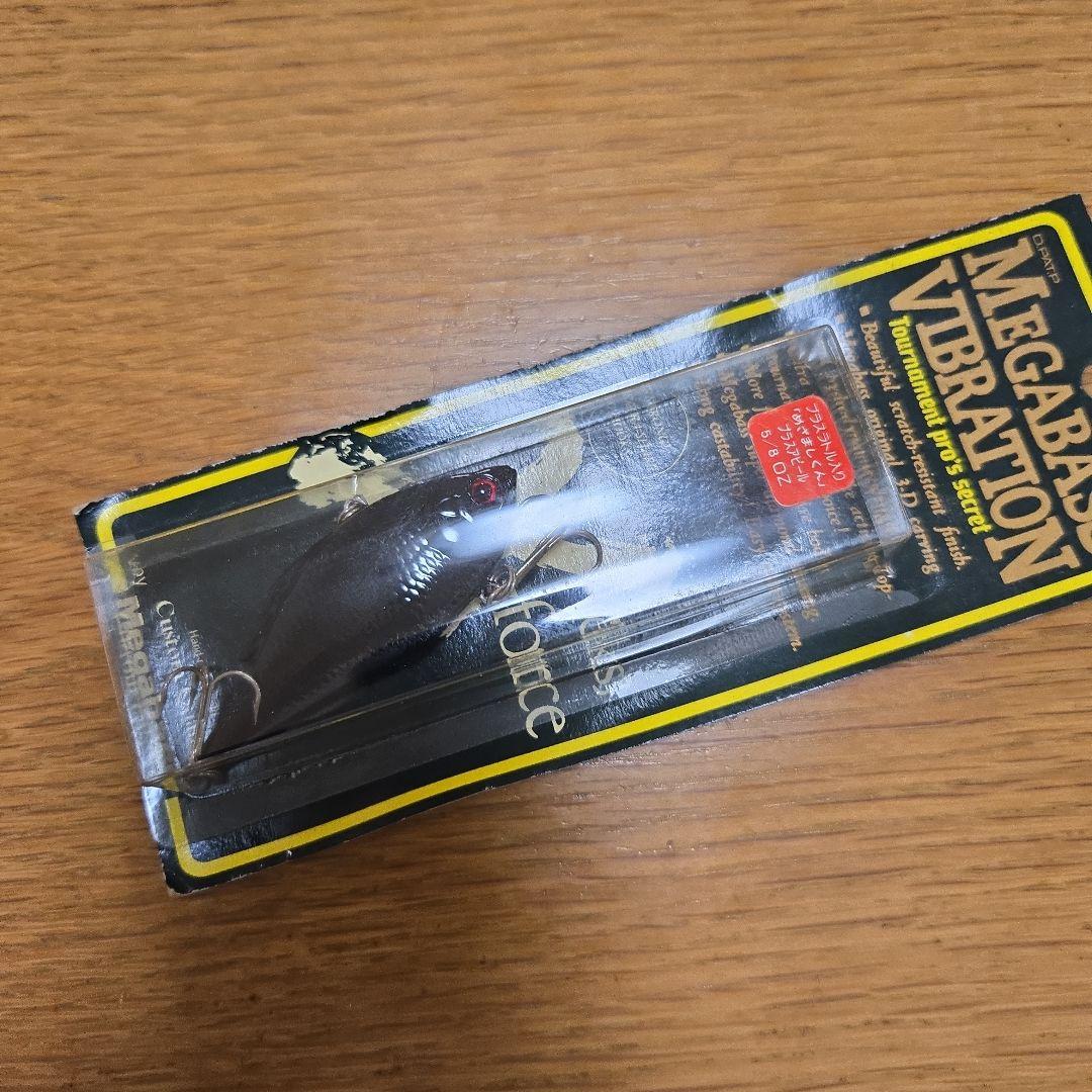 【激レア】メガバス　バイブレーション-Ｘ BA　ショップオリカラ BLACK赤目