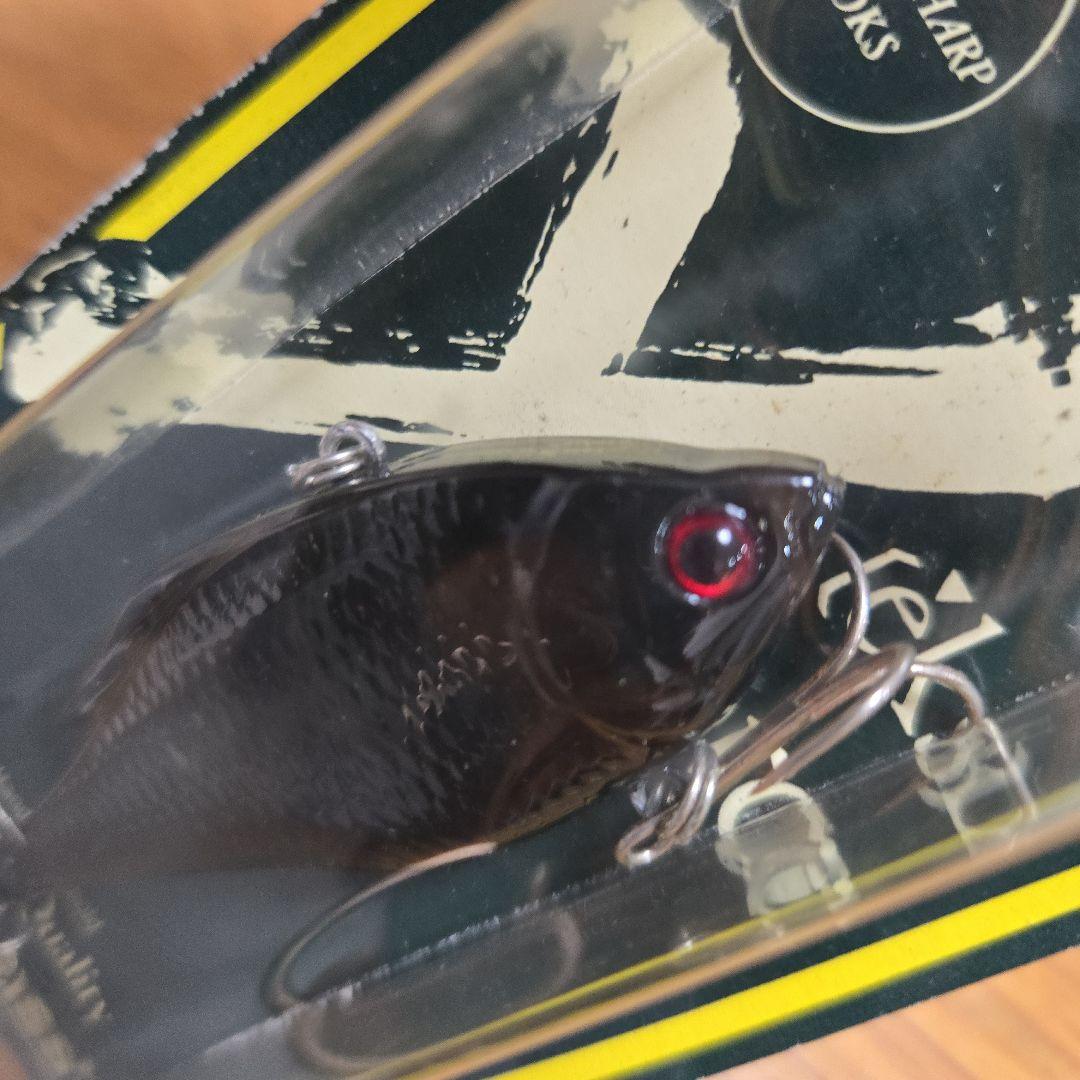 【激レア】メガバス　バイブレーション-Ｘ BA　ショップオリカラ BLACK赤目
